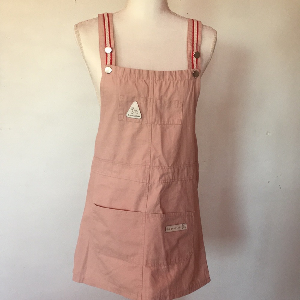 🦄 Adorable pink unicorn dress overalls!!✨
